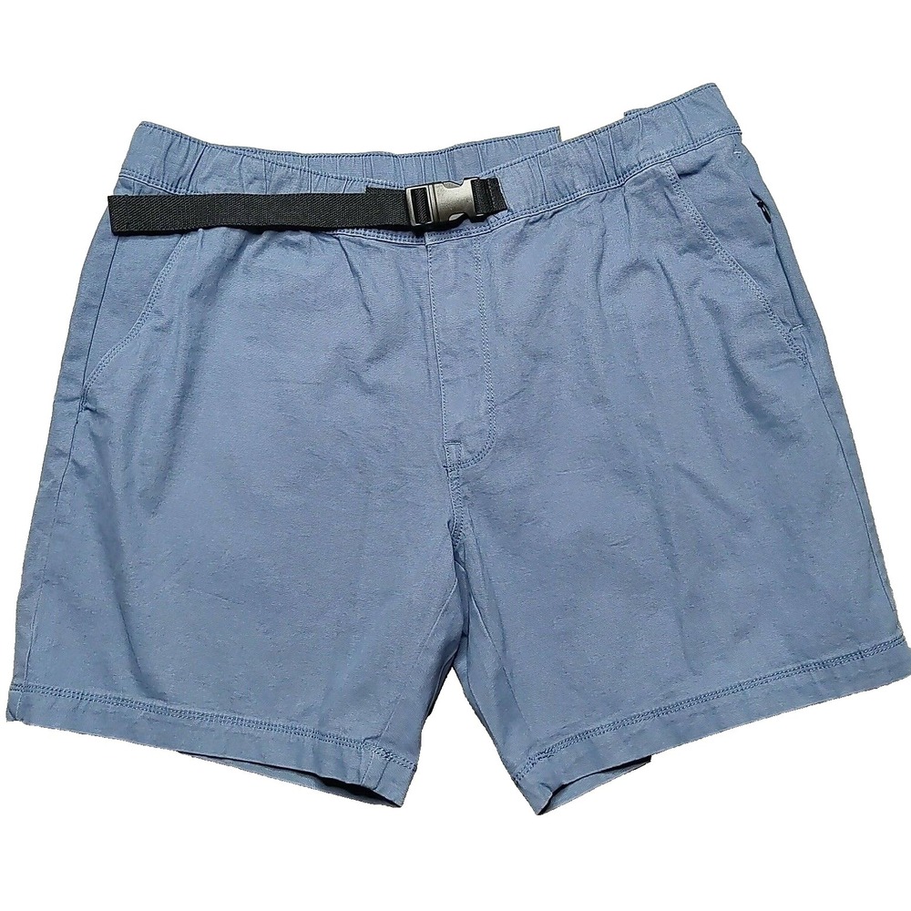 Foundry Men Big & Tall XLT Comfort Stretch Indigo 7.5" Hiking Shorts‎ NEW